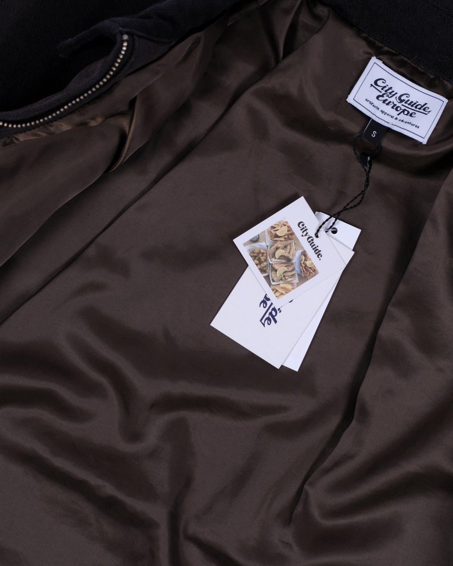 Pistone Washed Canvas Jacket Black