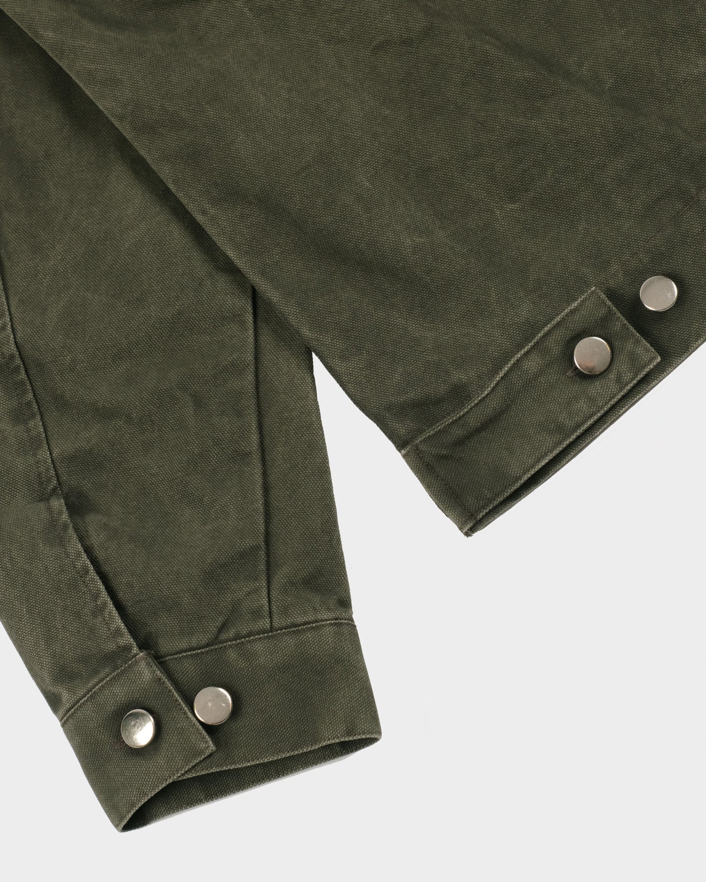 Porto Work Jacket Washed Pine Green
