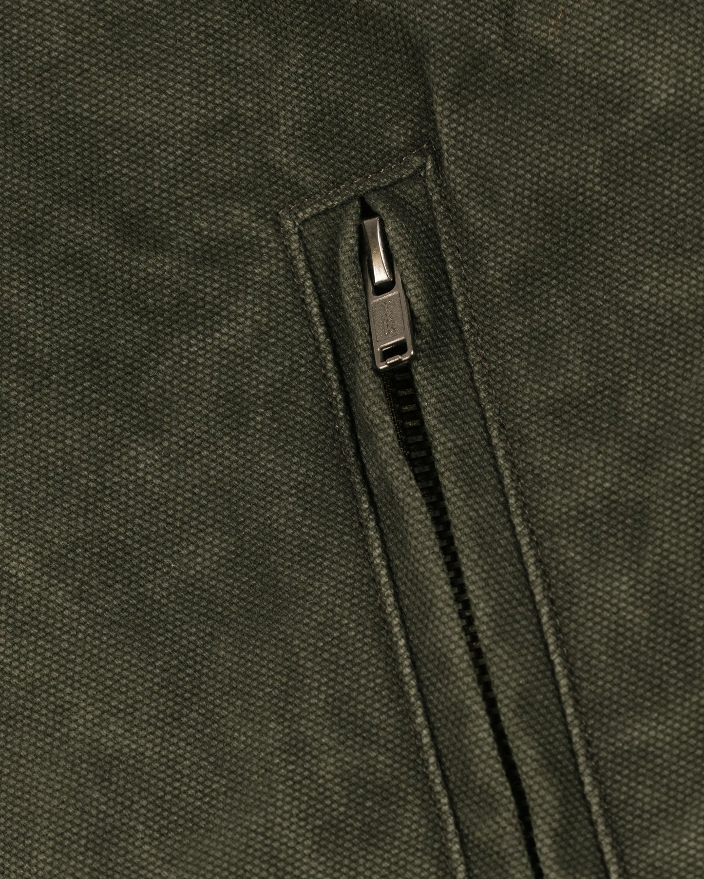 Porto Work Jacket Washed Pine Green