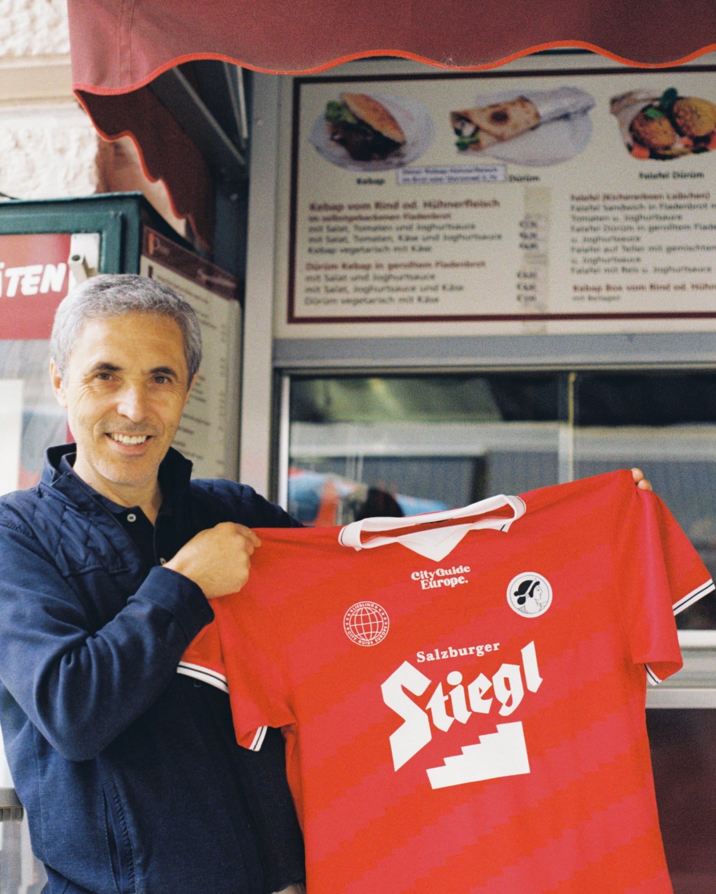 CGE x Liebling x Stiegl Football Jersey Red