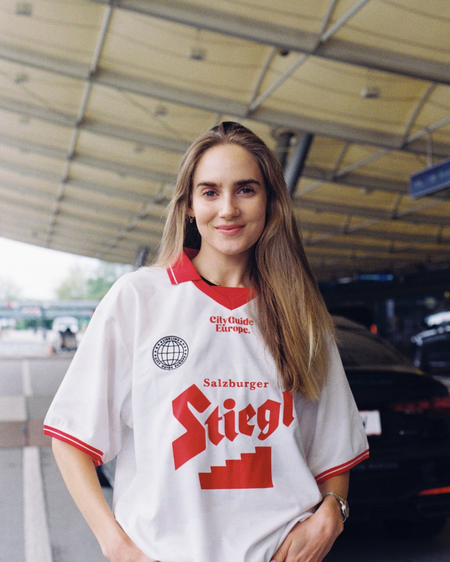 CGE x Liebling x Stiegl Football Jersey White