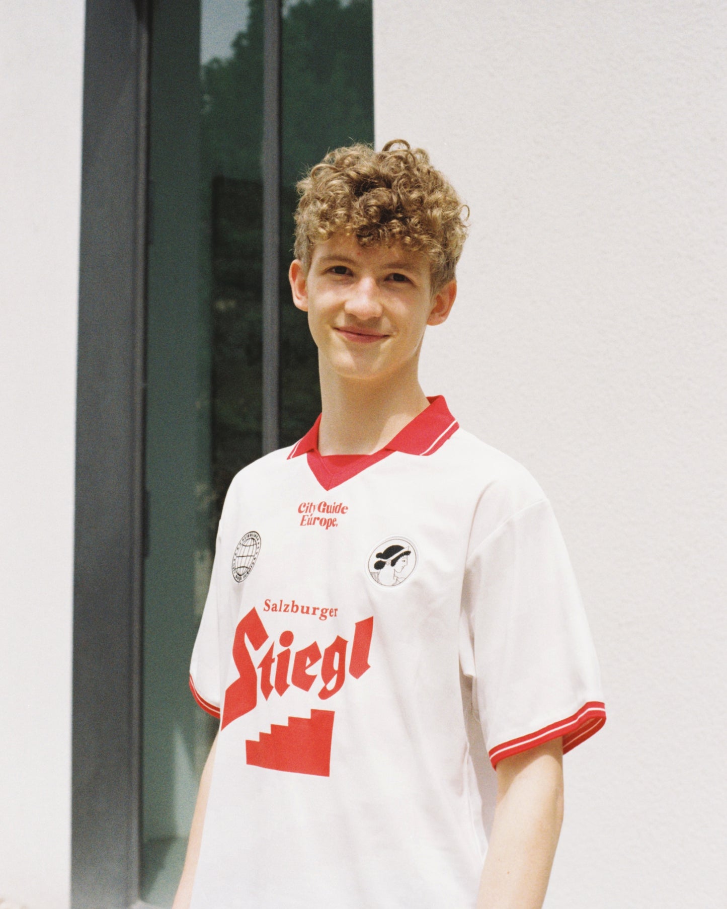 CGE x Liebling x Stiegl Football Jersey White