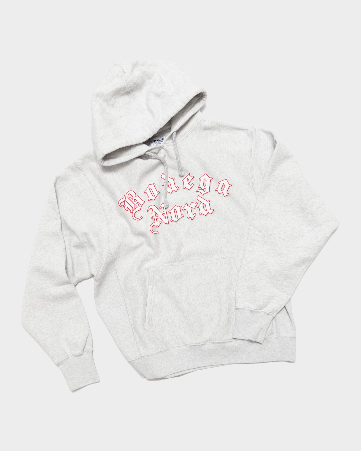 CGE x Bodega Nord Hoodie Grey Melange