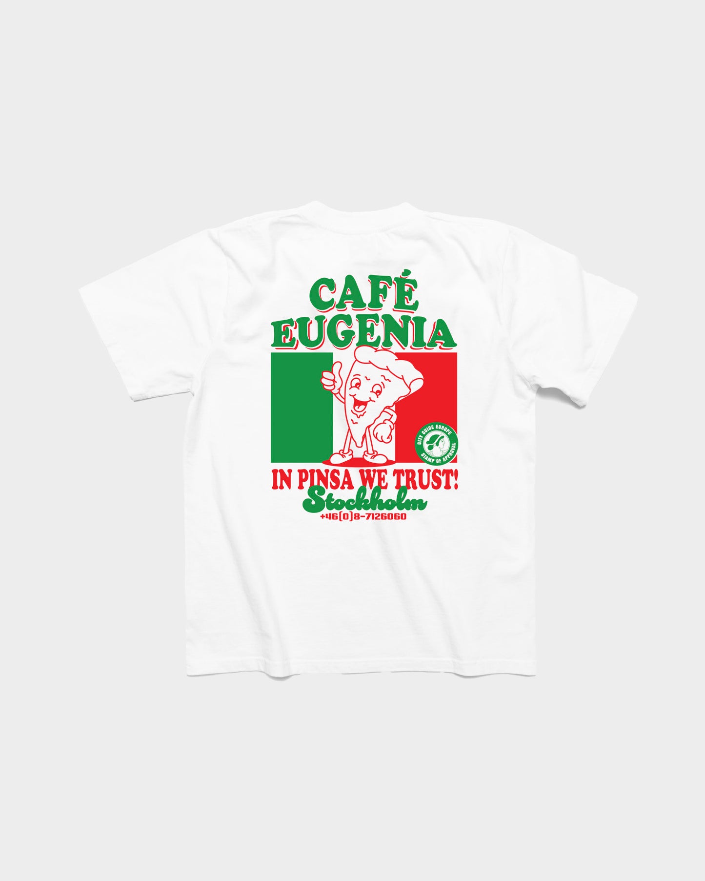 CGE x Café Eugenia Tee White