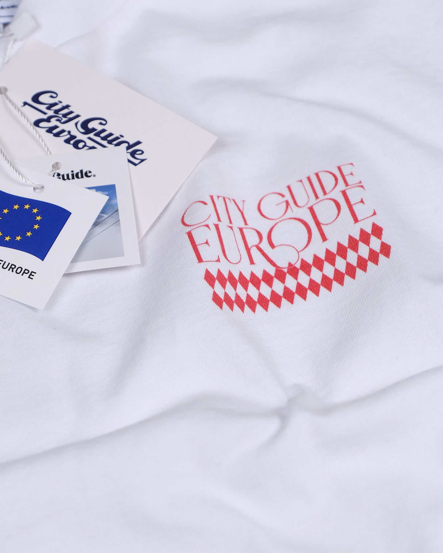 Principauté Tee White