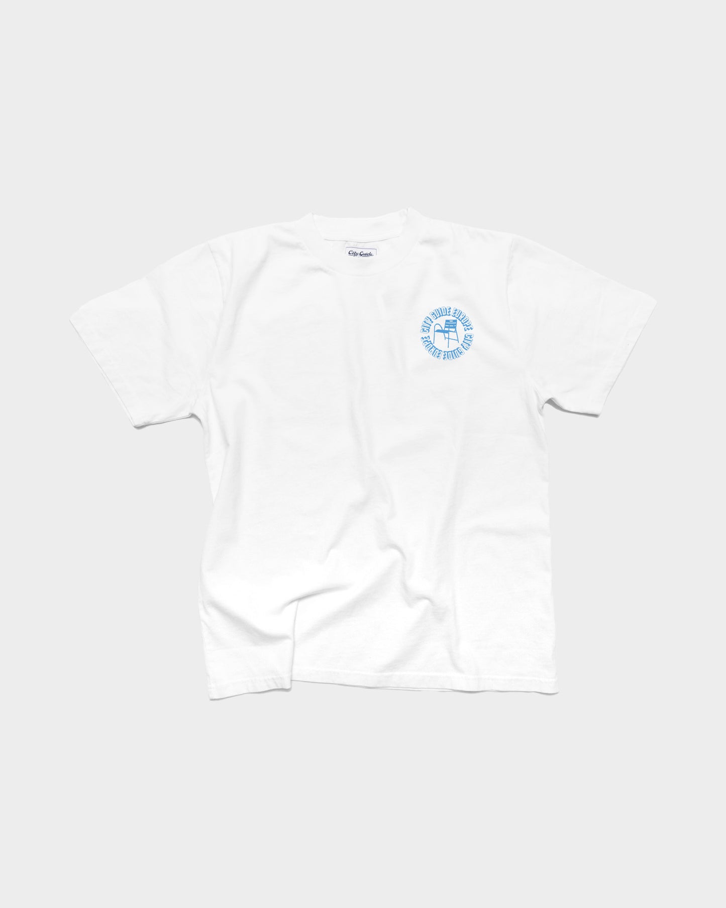 Côte d'Azur Tee White