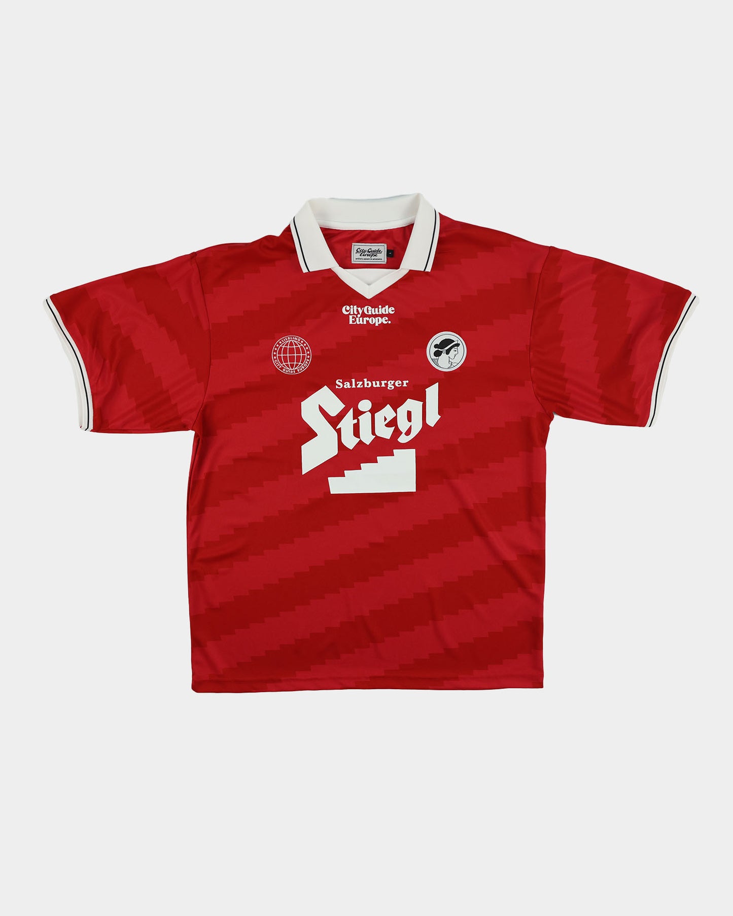 CGE x Liebling x Stiegl Football Jersey Red