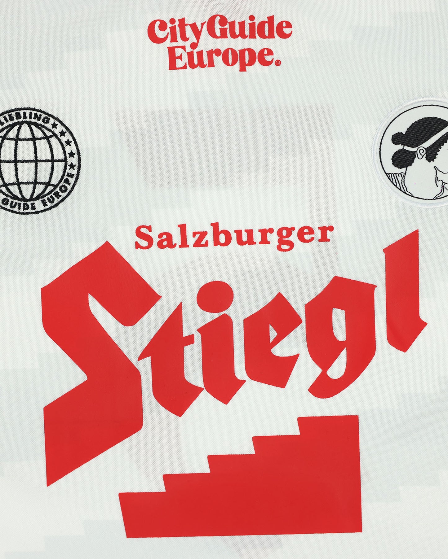 CGE x Liebling x Stiegl Football Jersey White
