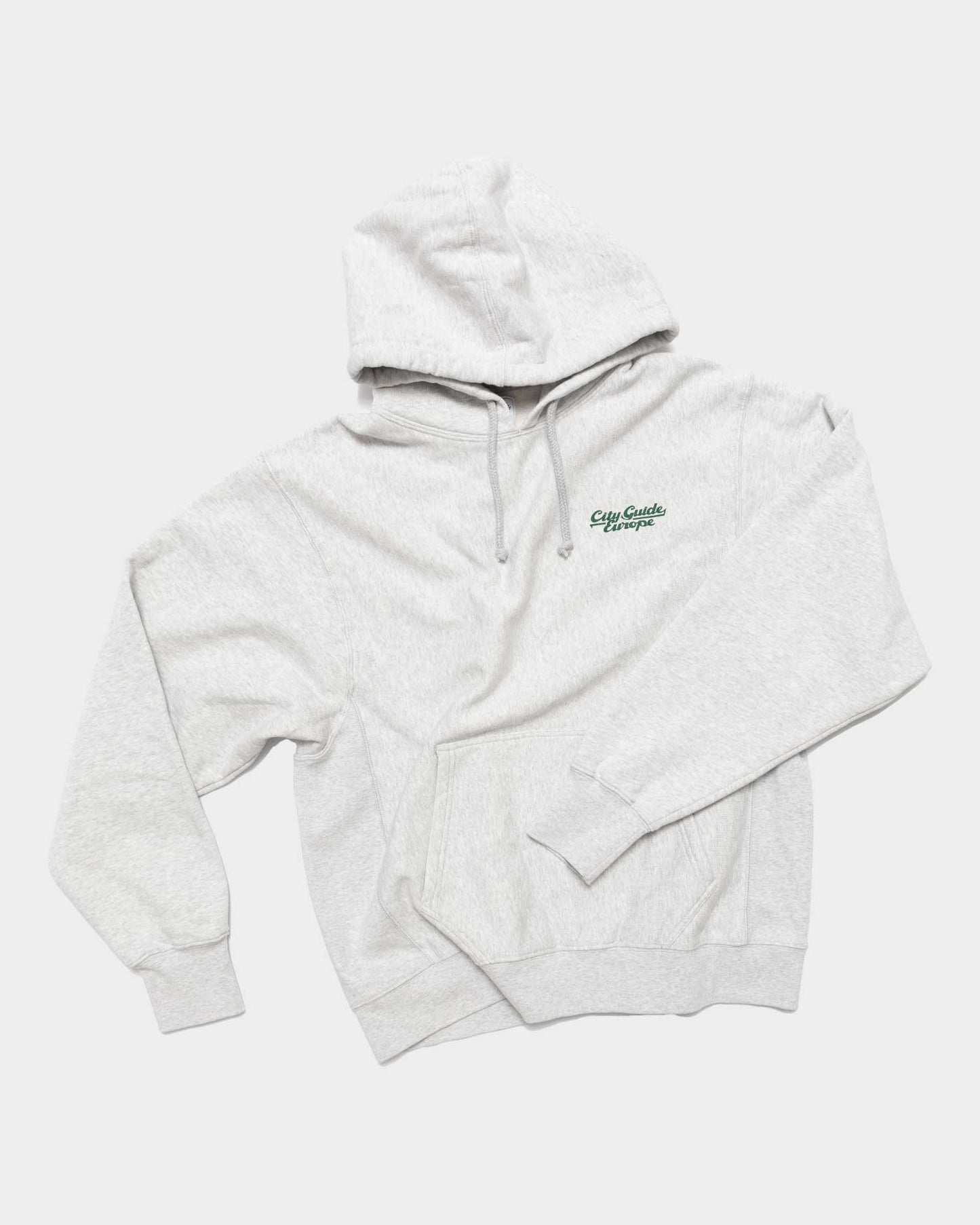 Alpha Logo Hoodie Light Heather Grey