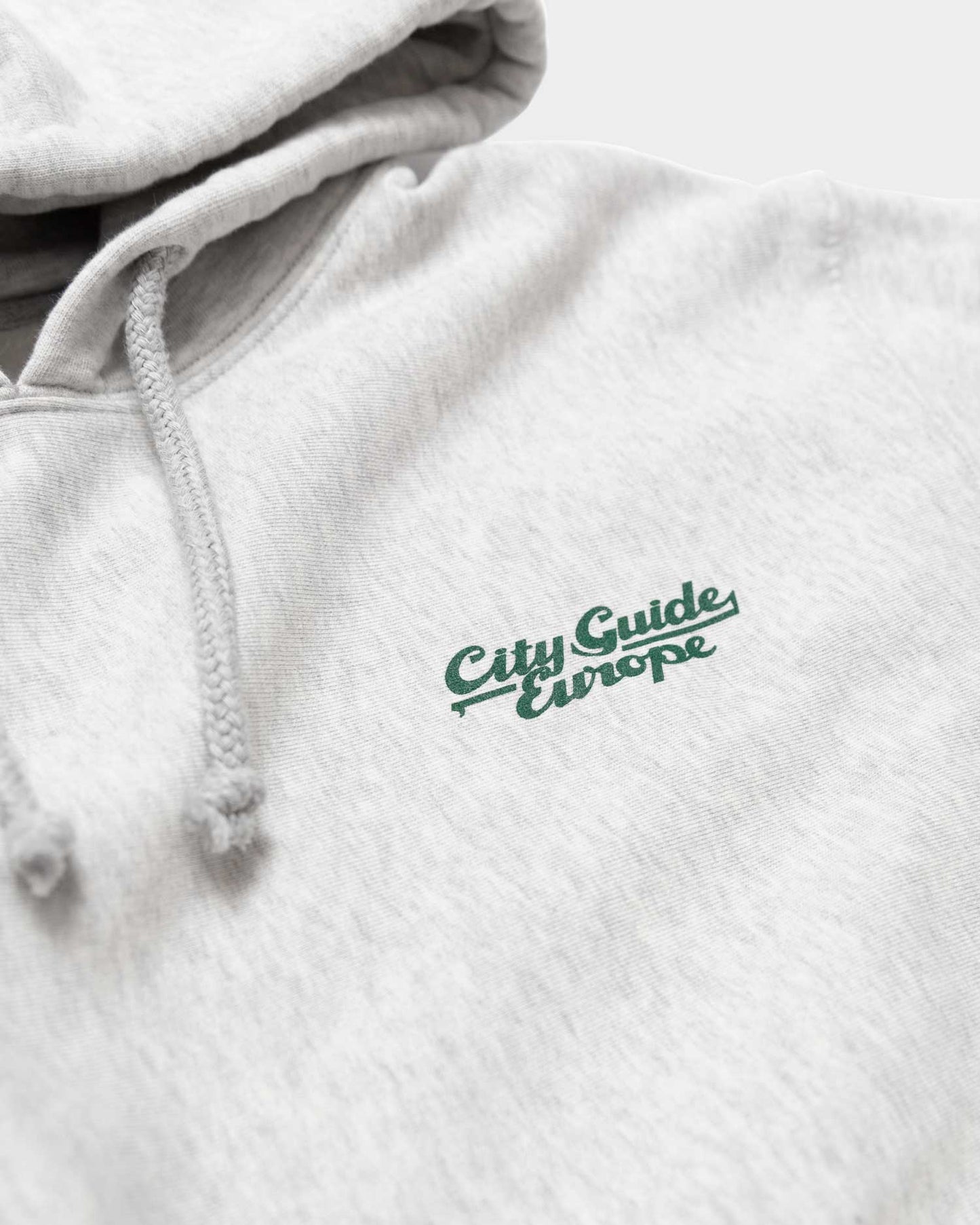 Alpha Logo Hoodie Light Heather Grey