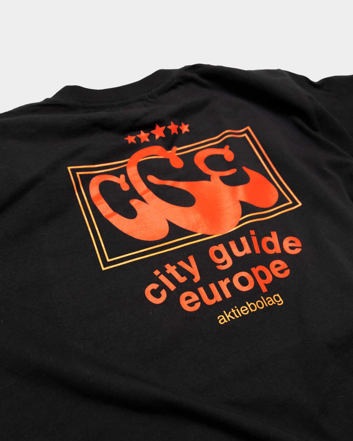 Label Logo Tee Black