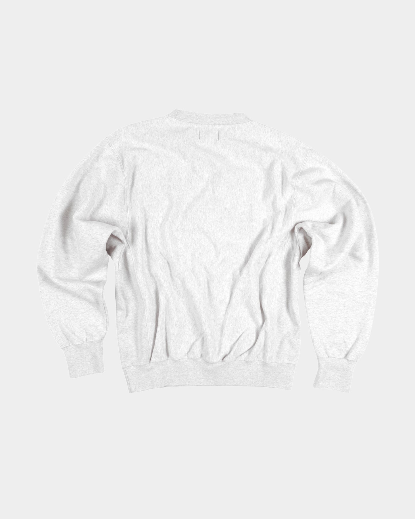 Academy Embroidery Crewneck Melange Grey