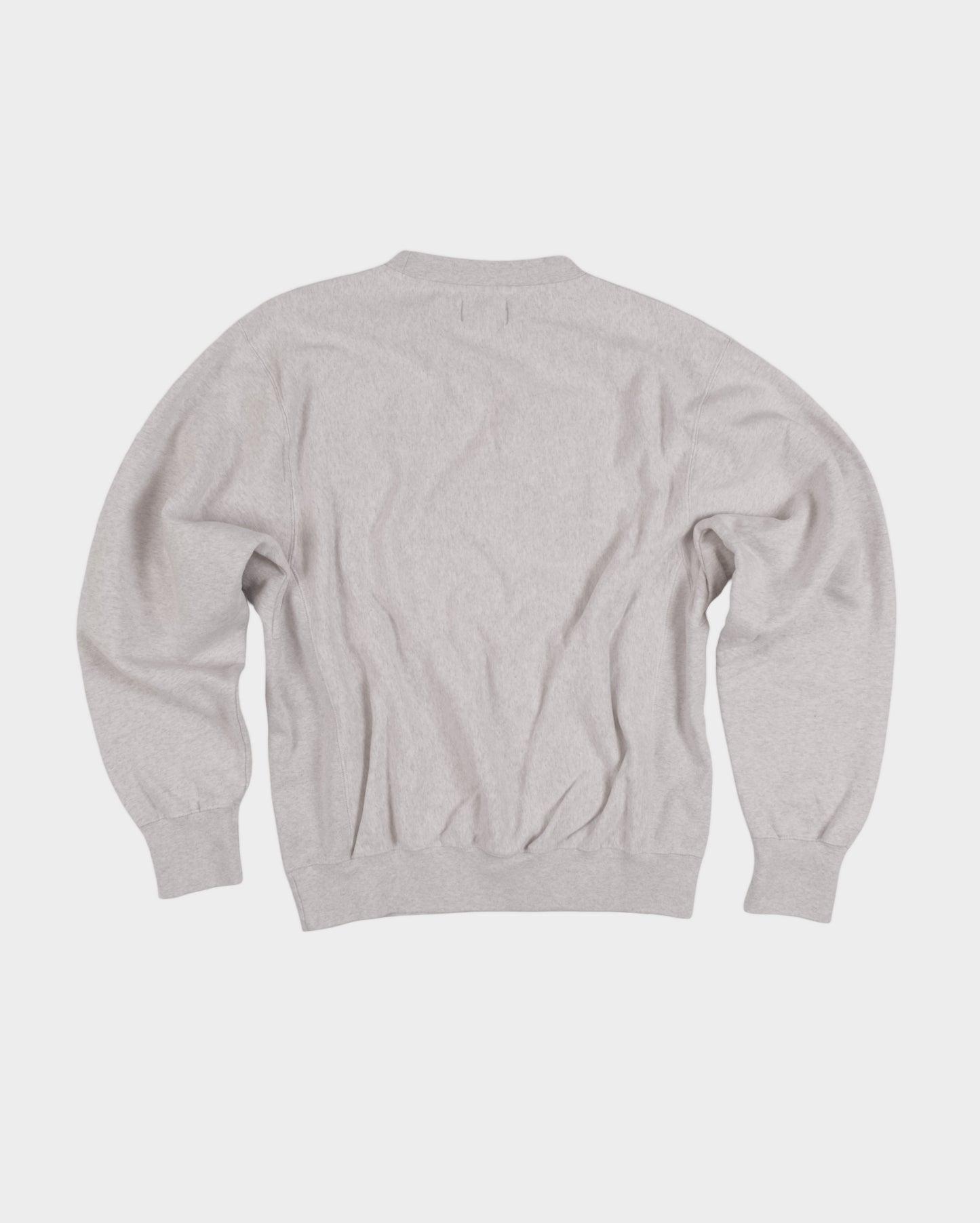 Academy Embroidery Crewneck Melange Grey