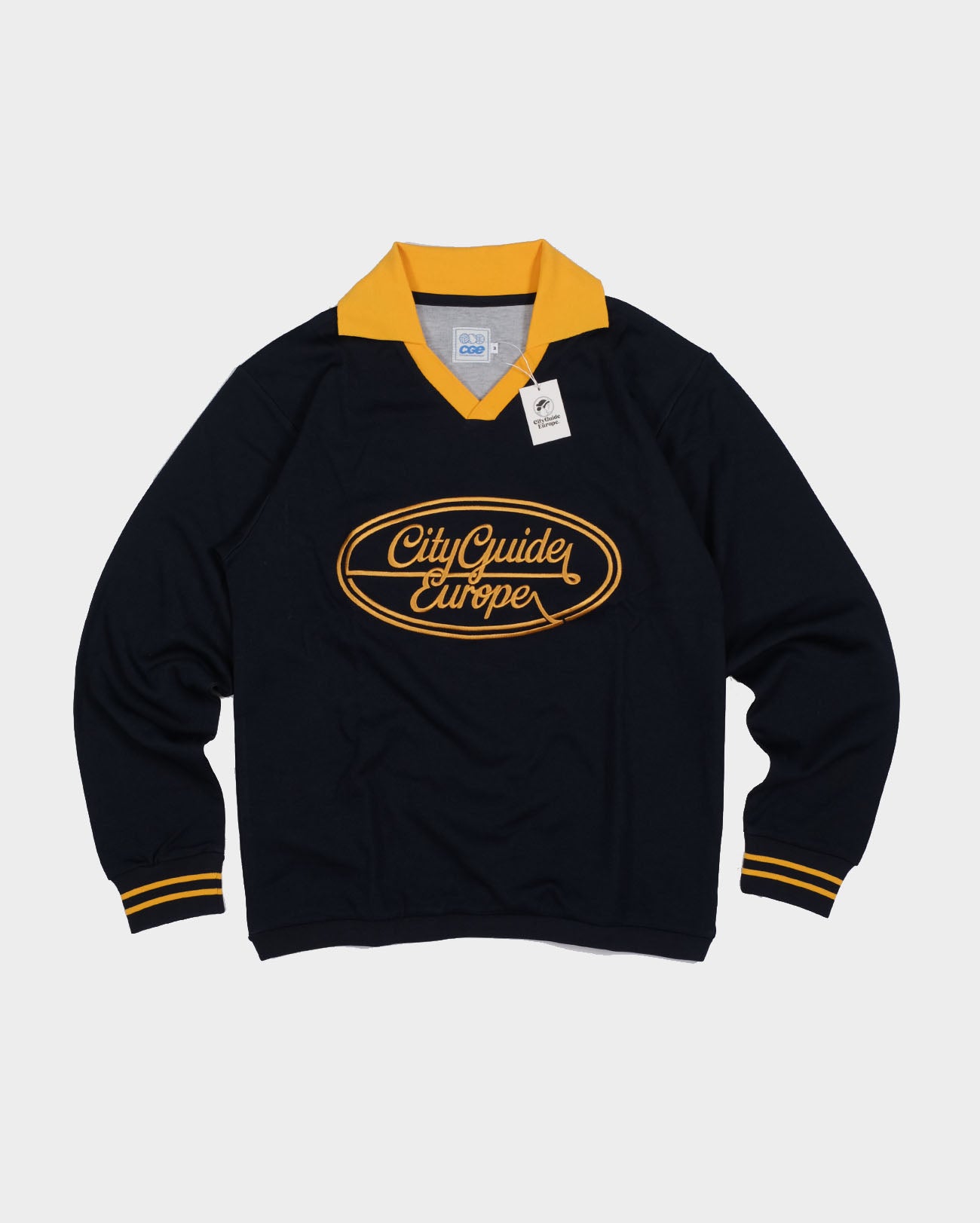 Garda Retro Longsleeve Abyss Blue/Alchemist Yellow