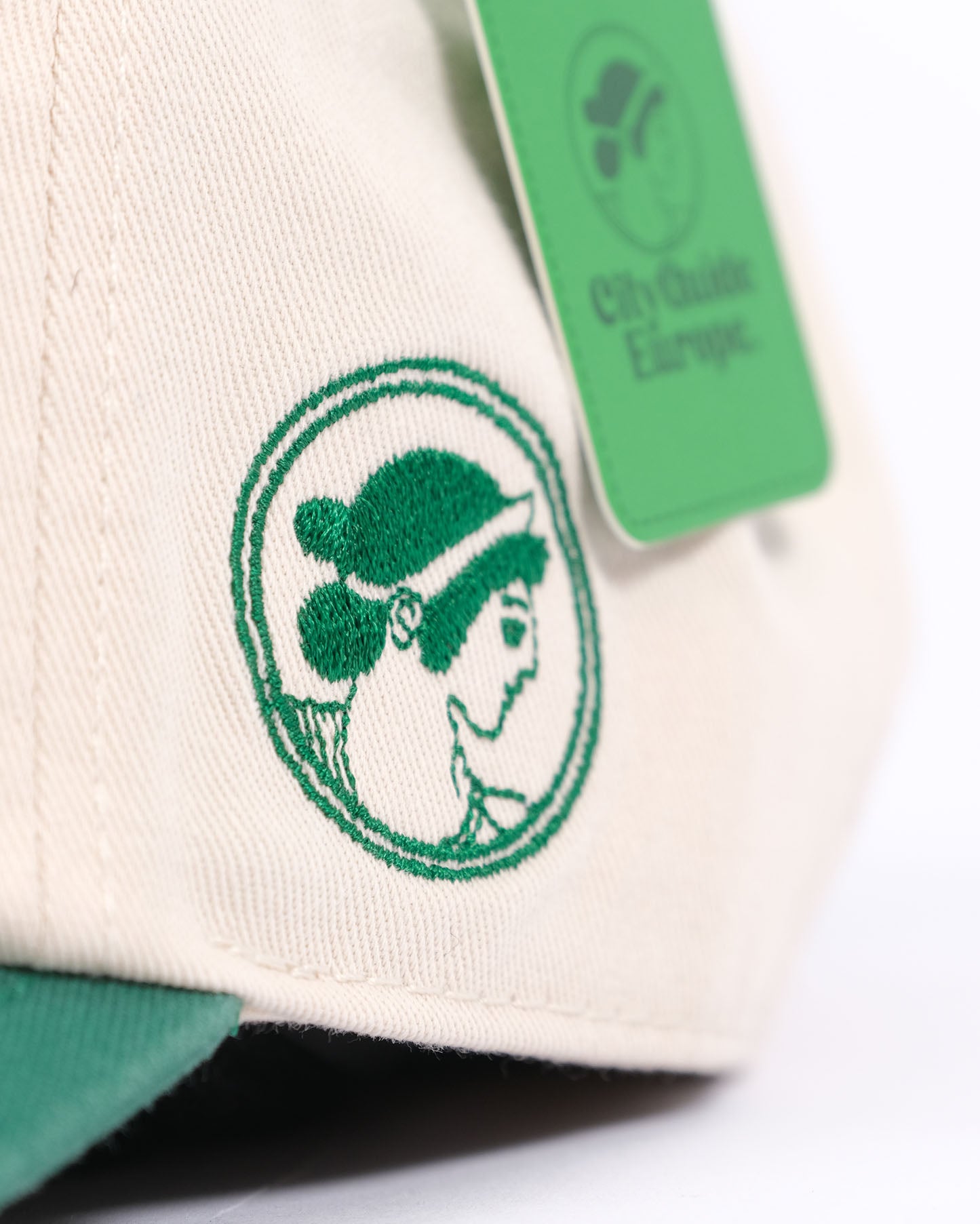 Garda Vintage Cap Off-White/Green