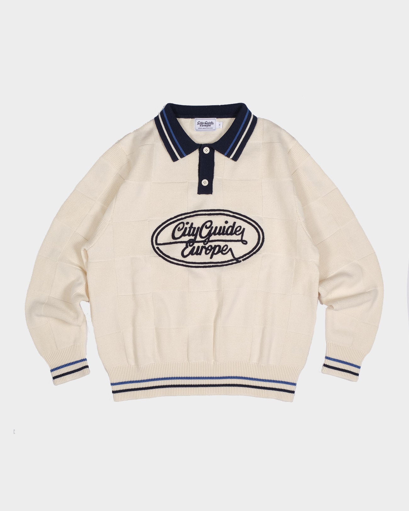 Imperia Knitted Polo Ivory