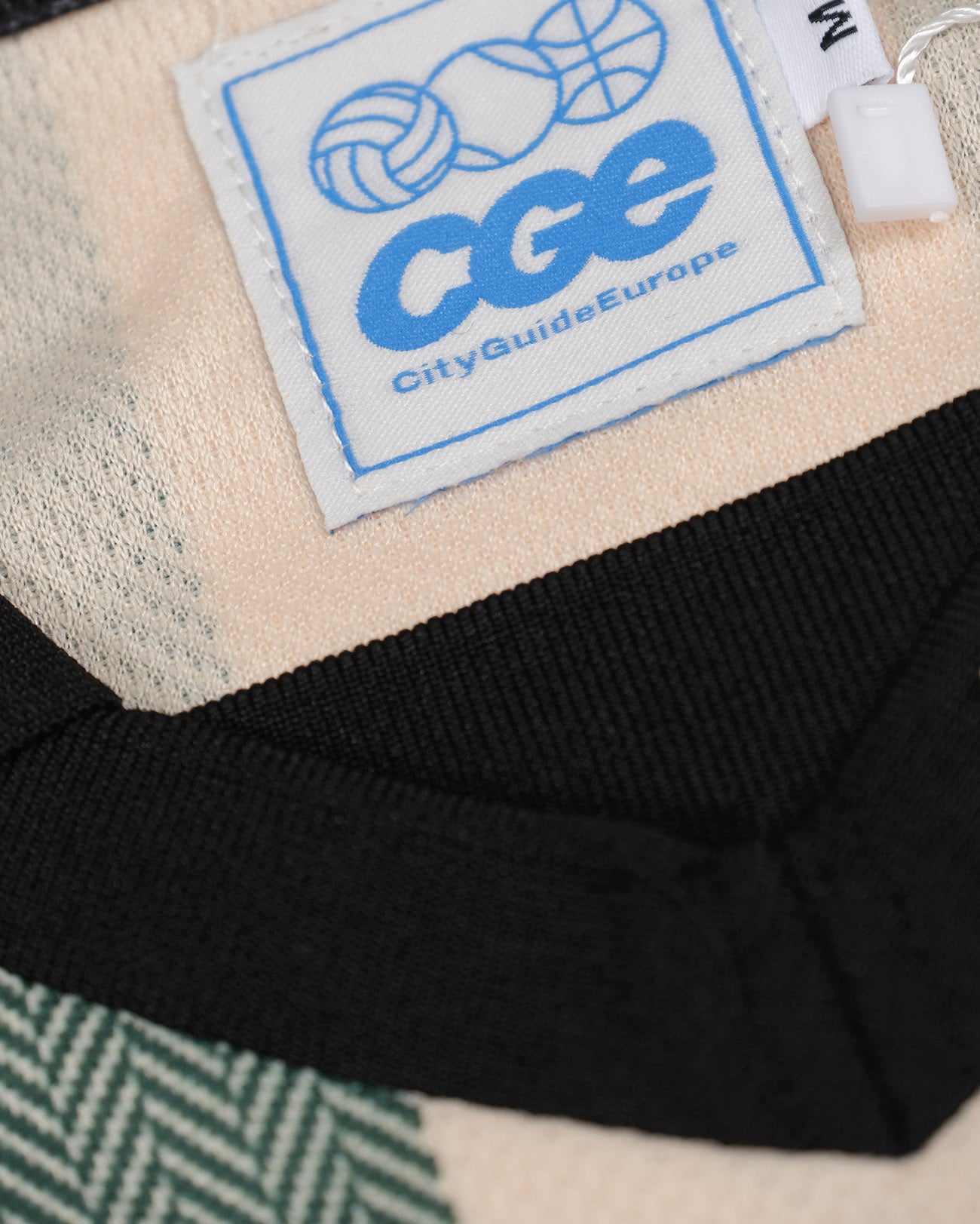 Sud Shortsleeve Jersey Natural/Dark Green