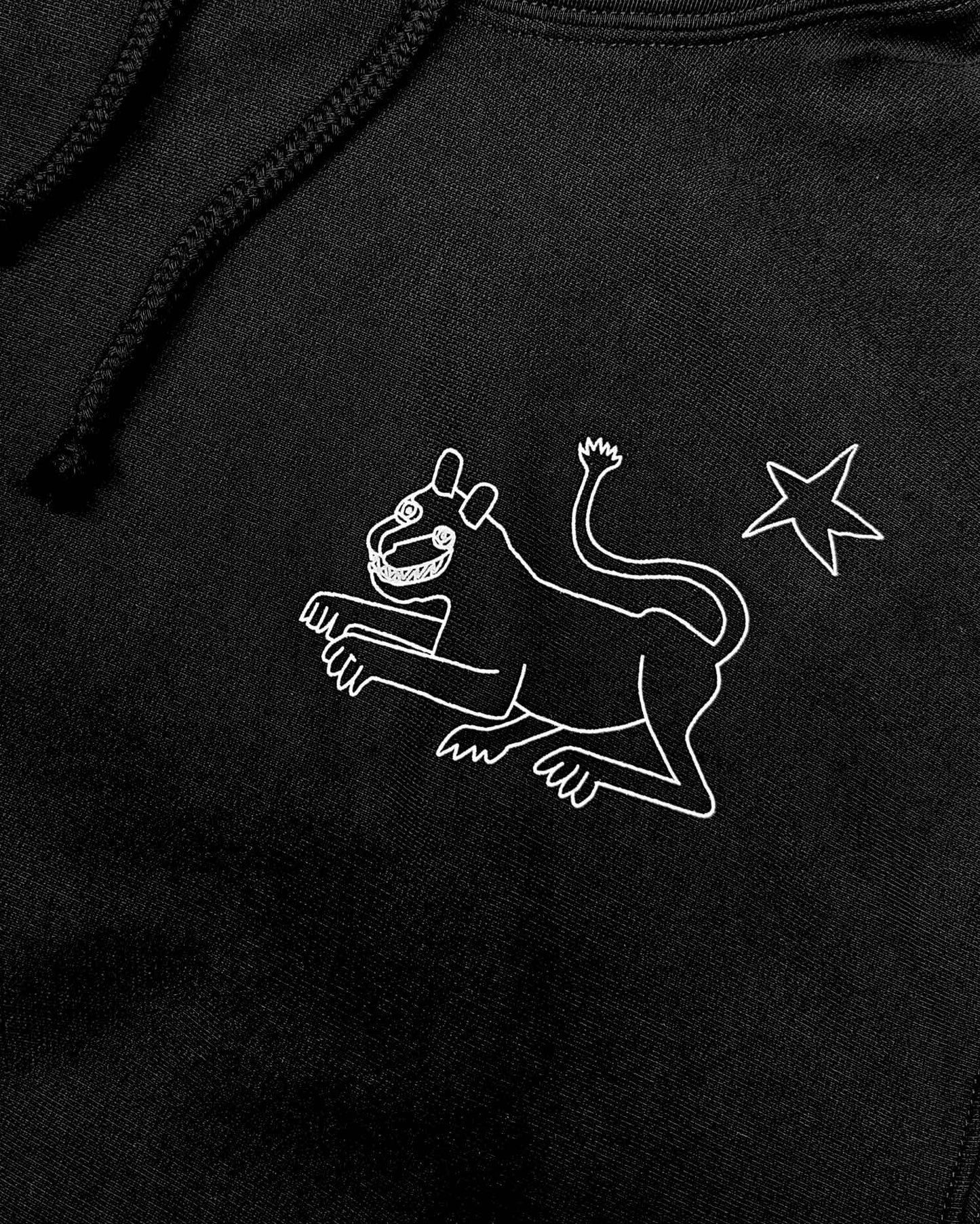 Saint-Paul de Vence Hoodie Black