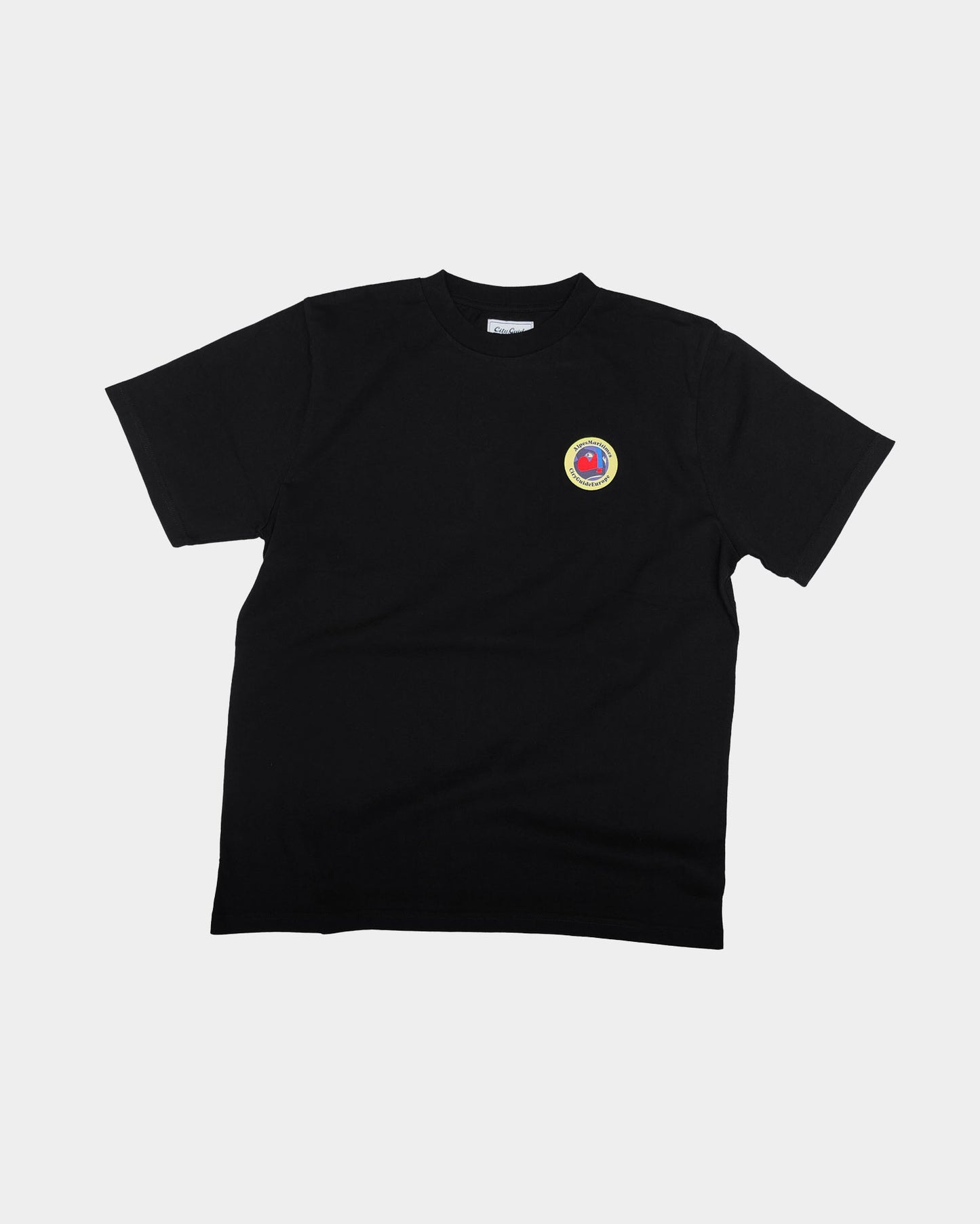 Alpes Maritimes Tee Black