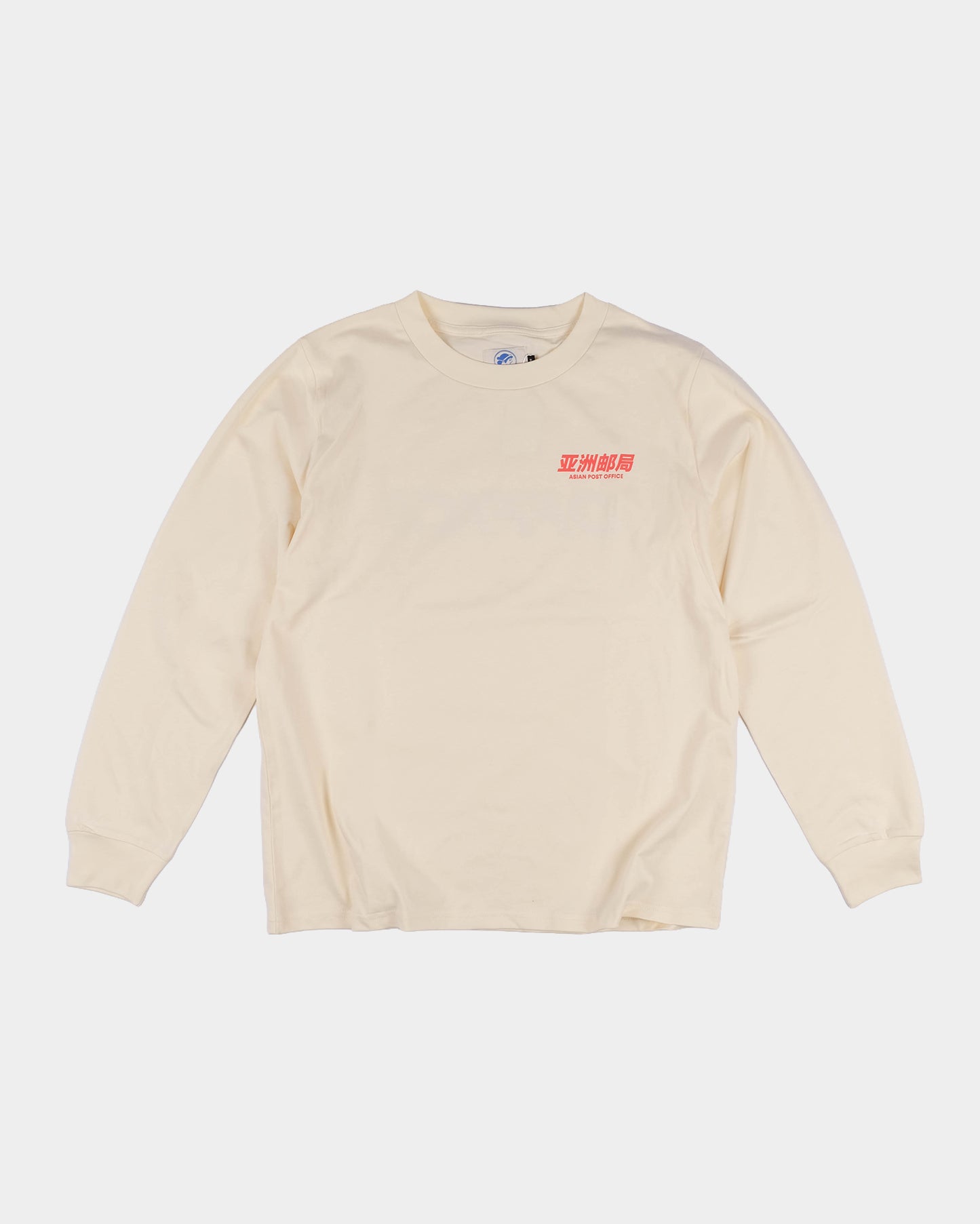 CGE x Asian Post Office Longsleeve Tee Natural