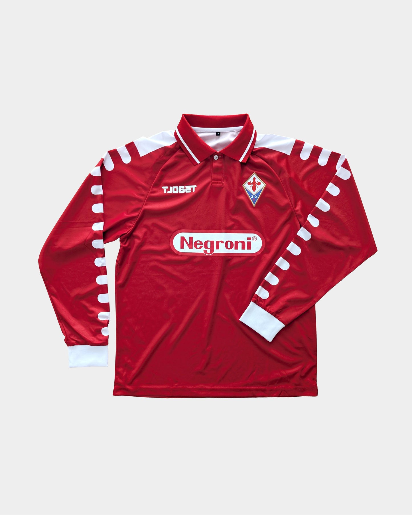 CGE x Tjoget Negroni Football Longsleeve Jersey Red