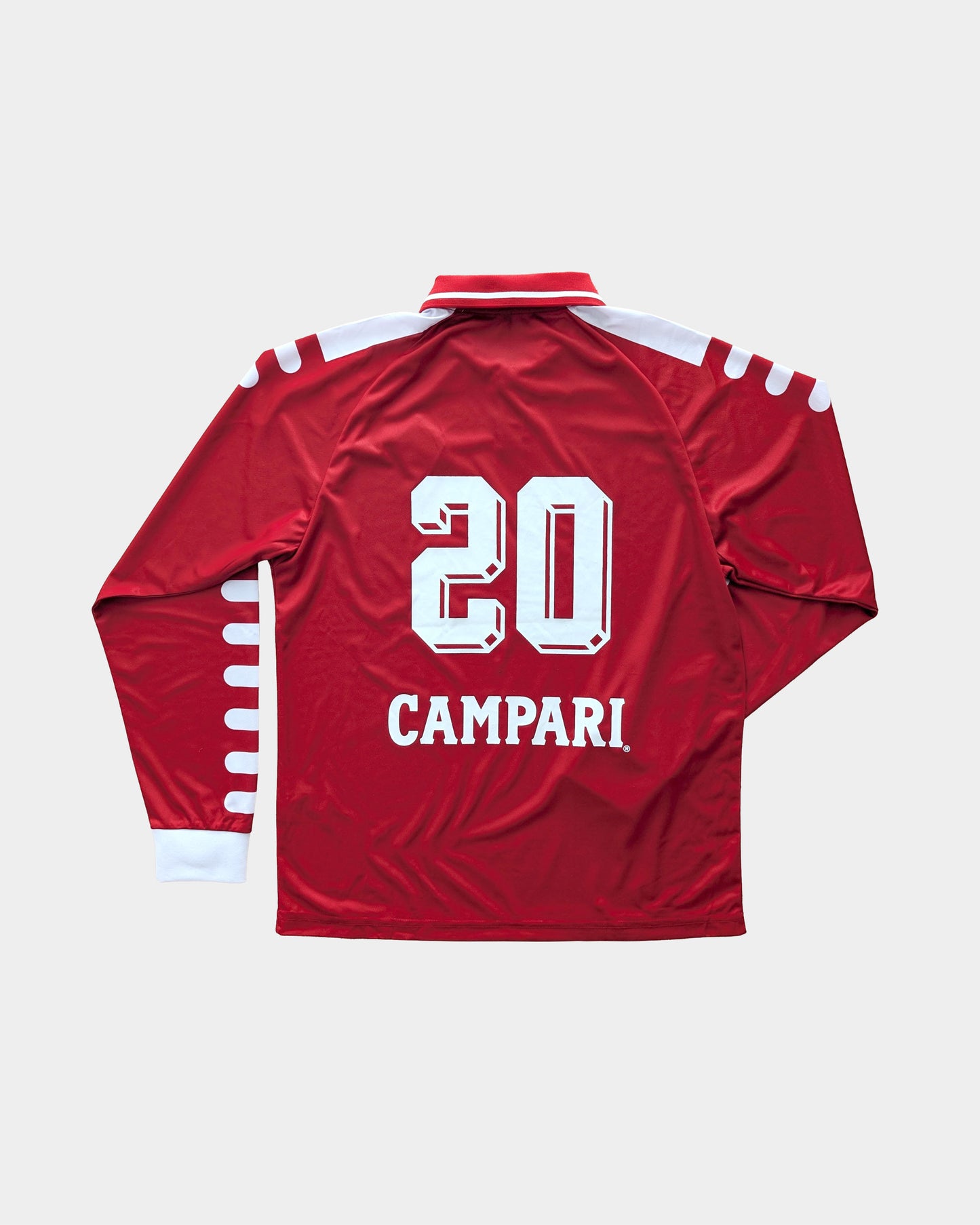 CGE x Tjoget Negroni Football Longsleeve Jersey Red