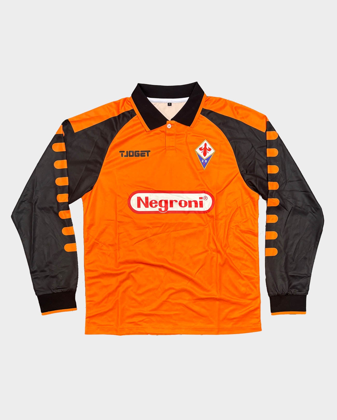 CGE x Tjoget Negroni Football Longsleeve Jersey Orange/Black