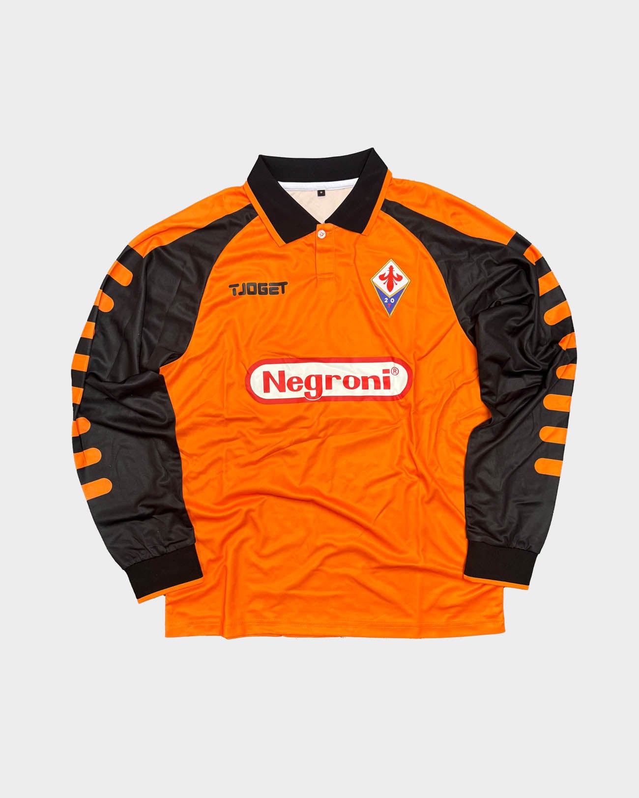 CGE x Tjoget Negroni Football Longsleeve Jersey Orange/Black