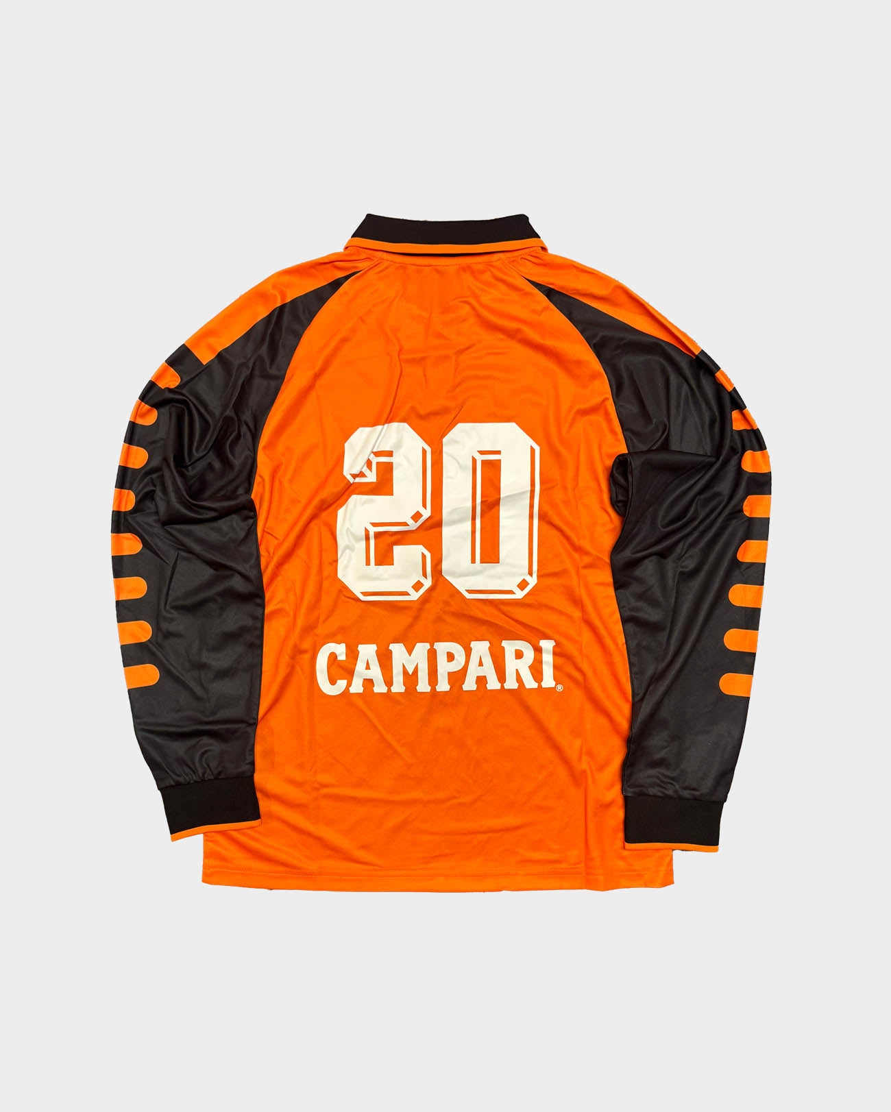 CGE x Tjoget Negroni Football Longsleeve Jersey Orange/Black
