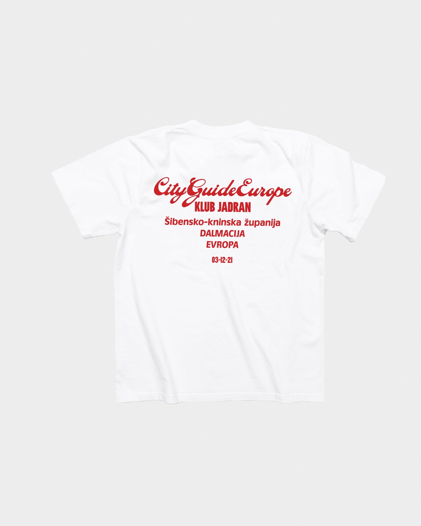 Klub Jadran Tee White