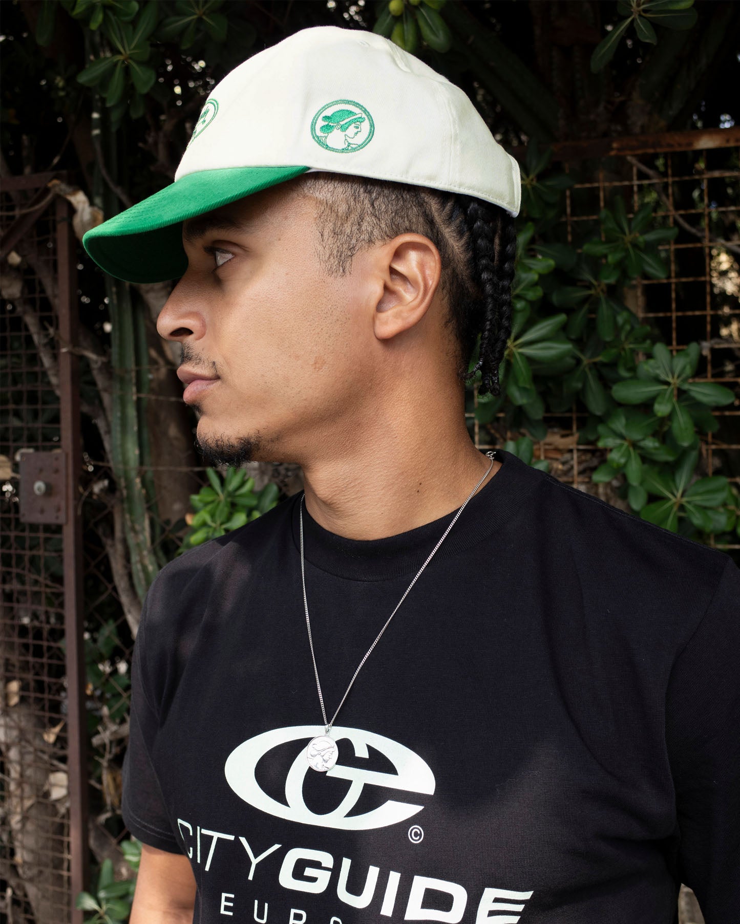 Garda Vintage Cap Off-White/Green